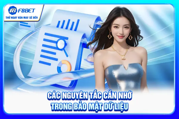 Các nguyên tắc cần nhớ trong bảo mật dữ liệu Các nguyên tắc cần nhớ trong bảo mật dữ liệu